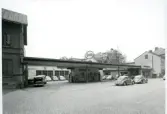 Västerås, Östermalm, kv. Ludolf (f.d. kv. Ludvig).
Esso bensinstation. C:a 1960-tal.