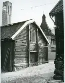 Västerås, Centrum, kv. Martin nu kv. Mats.
Bomanska gården, 1966.