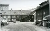 Västerås, Centrum, kv. Martin nu kv. Mats.
Bomanska gården, 1966.