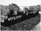 Byggnation av ny kraftstation 1974-1975