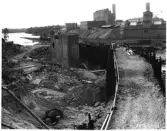 Byggnation av ny kraftstation 1974-1975