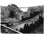 Byggnation av ny kraftstation 1974-1975