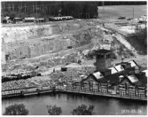 Byggnation av ny kraftstation 1974-1975