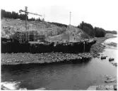 Byggnation av ny kraftstation 1974-1975