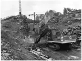 Byggnation av ny kraftstation 1974-1975