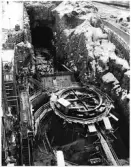 Byggnation av ny kraftstation 1974-1975