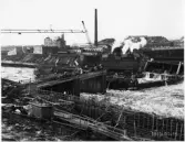 Byggnation av ny kraftstation 1974-1975