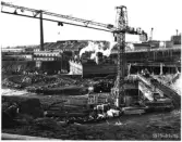 Byggnation av ny kraftstation 1974-1975