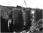 Byggnation av ny kraftstation 1974-1975