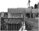 Byggnation av ny kraftstation 1974-1975