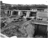 Byggnation av ny kraftstation 1974-1975