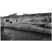 Byggnation av ny kraftstation 1974-1975