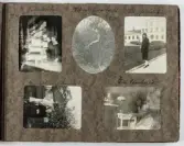 Sida ur fotoalbum som har tillhört Elin Andersson (gift Tidstrand). 1920-talet