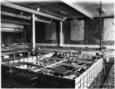 Byggnation av returpappersanläggning, 1974-1975