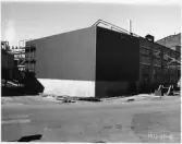 Byggnation av returpappersanläggning, 1974-1975