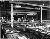 Byggnation av returpappersanläggning, 1974-1975