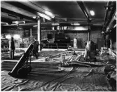 Byggnation av returpappersanläggning, 1974-1975