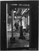 Byggnation av returpappersanläggning, 1974-1975