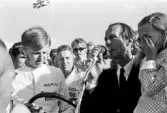 Racerbanans riddare på Kanonloppet i Karlskoga. 1968-08-11
