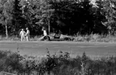 Avåkning efter punktering på Kanonloppet i Karlskoga, 1968-08-11