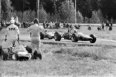 Hårdkörning på Kanonloppet i Karlskoga, 1968-08-11