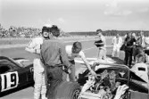 Avskalad McLaren inför Kanonloppet i Karlskoga, 1968-08-11