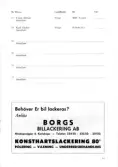 Programblad för Kanonloppet i Karlskoga. 1968-08-11