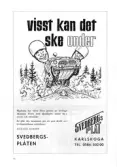 Programblad för Kanonloppet i Karlskoga. 1968-08-11
