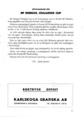 Programblad för Kanonloppet i Karlskoga. 1968-08-11
