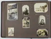 Sida ur fotoalbum som har tillhört Elin Andersson gift Tidstrand