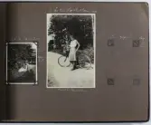 Sida ur fotoalbum som har tillhört Elin Andersson gift Tidstrand