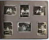 Sida ur fotoalbum som har tillhört Elin Andersson gift Tidstrand