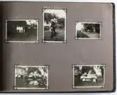 Sida ur fotoalbum som har tillhört Elin Andersson gift Tidstrand