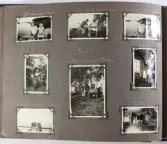 Sida ur fotoalbum som har tillhört Elin Andersson gift Tidstrand