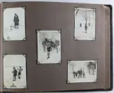 Sida ur fotoalbum som har tillhört Elin Andersson gift Tidstrand