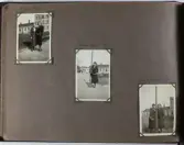 Sida ur fotoalbum som har tillhört Elin Andersson gift Tidstrand