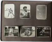 Sida ur fotoalbum som har tillhört Elin Andersson gift Tidstrand