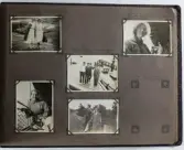 Sida ur fotoalbum som har tillhört Elin Andersson gift Tidstrand