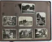 Sida ur fotoalbum som har tillhört Elin Andersson gift Tidstrand