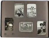 Sida ur fotoalbum som har tillhört Elin Andersson gift Tidstrand