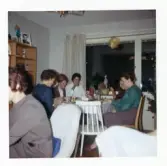 Fotografi på jufirande vid Lilla Källbäck, 1962.