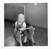 Fotografi på en glad Christer 