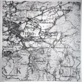 Gammal karta över Tibro kommun