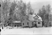 K Johanssons bostad i Marma, Alunda socken, Uppland 1950