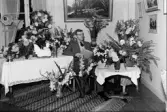 K. Johansson 60 år, Marma, Alunda, Alunda socken, Uppland, 1951