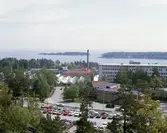 Flygbild av Teli, Telegrafen