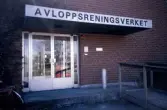 Entré till avloppsreningsverket, 1994