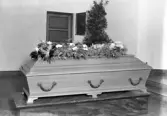 Foto från begravning i Skogslyckans kapell, Växjö.