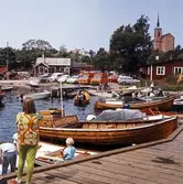 Järnvägsbryggan i hamnen