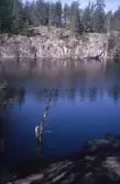 Karga klippor i naturreservatet Dovra sjöar, 1994
